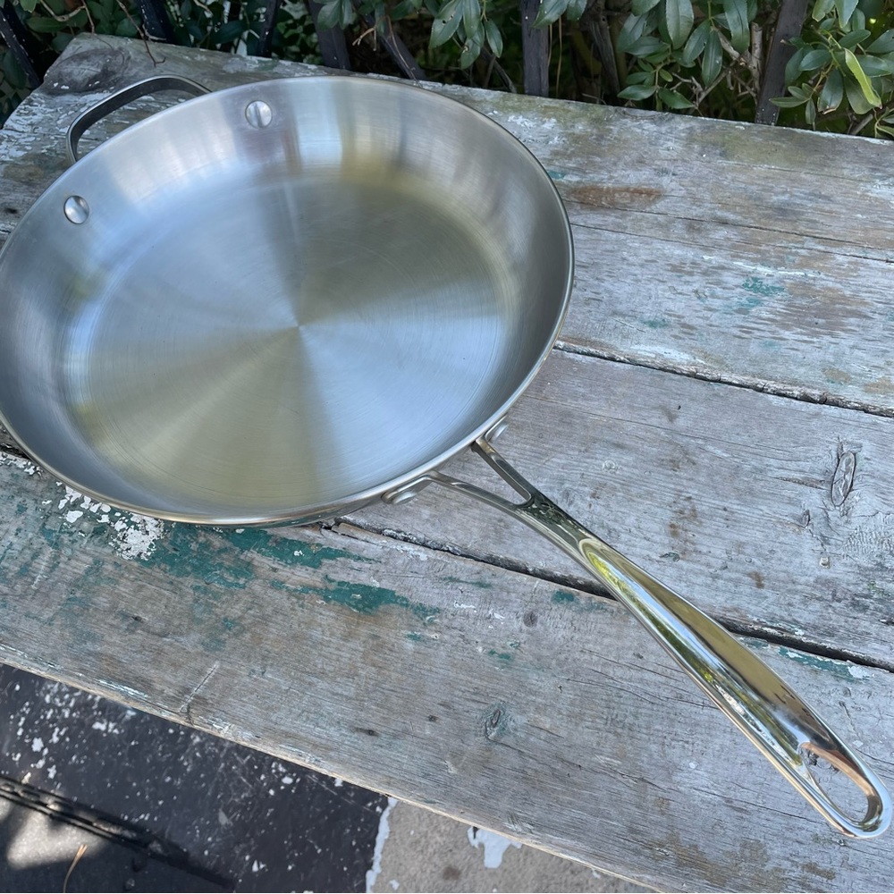 Martha Stewart stainless steel 12 inch skillet